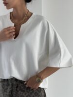 تیشرت یقه V کد 180786 - تصویر 13