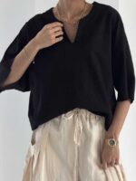تیشرت یقه V کد 180786 - تصویر 18