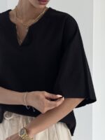 تیشرت یقه V کد 180786 - تصویر 19