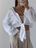 شومیز جلوگره RALPH کد 180734 - تصویر 8