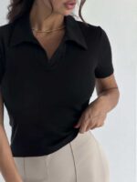 تیشرت یقه مردانه IVVI کد 180823 - تصویر 12