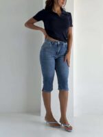 شلوار جین کاپری DILVIN کد 102351
