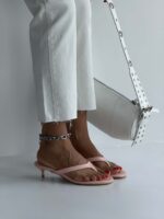 صندل انگشتی KITTEN HEEL کد 141219 - تصویر 9