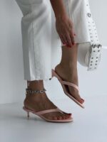 صندل انگشتی KITTEN HEEL کد 141219 - تصویر 10