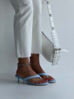 صندل انگشتی KITTEN HEEL کد 141219 - تصویر 13