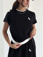 ست تیشرت و شلوار POLO نواردار کد 160982 - تصویر 7
