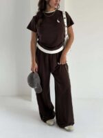 ست تیشرت و شلوار POLO نواردار کد 160982 - تصویر 10