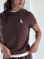 ست تیشرت و شلوار POLO نواردار کد 160982 - تصویر 16