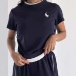 ست تیشرت و شلوار POLO نواردار کد 160982