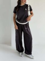 ست تیشرت و شلوار POLO نواردار کد 160982 - تصویر 18