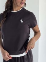 ست تیشرت و شلوار POLO نواردار کد 160982 - تصویر 20