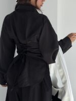 شومیز پشت بند کد 220730 - تصویر 10
