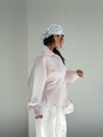 شومیز پشت بند کد 220730 - تصویر 29