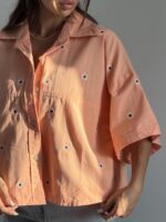 شومیز طرح بابونه کد 220728 - تصویر 11