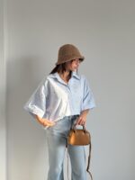 شومیز طرح بابونه کد 220728 - تصویر 16