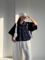 شومیز طرح بابونه کد 220728 - تصویر 17