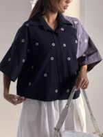شومیز طرح بابونه کد 220728 - تصویر 19
