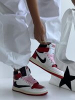 کتونی NIKE JORDAN TRAVIS ساقدار کد 141190 - تصویر 4