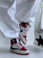 کتونی NIKE JORDAN TRAVIS ساقدار کد 141190 - تصویر 3