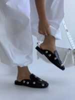 صندل پشت باز توپی کد 141174 - تصویر 3