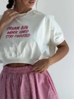 ست تیشرت و شلوار DREAM BIG کد 160968 - تصویر 4
