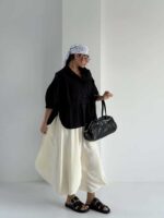 شومیز چین دار اناهیتا کد 220727 - تصویر 26