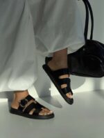صندل HERMES سگک دار کد 141216 - تصویر 2
