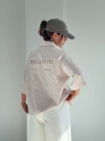 ست شومیز و شلوار راه راه MIU MIU کد 160976 - تصویر 12