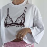 تیشرت نیم تنه BRA کد 180812