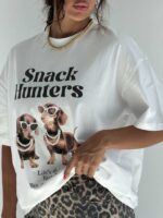 تیشرت SNACK HUNTER QUZU کد 180844 - تصویر 4