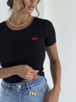 بلوز ساده RED کد 180850 - تصویر 5