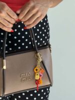 کیف MIU MIU دو رنگ کد 280552 - تصویر 5