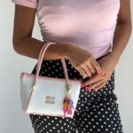کیف MIU MIU دو رنگ کد 280552