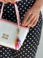 کیف MIU MIU دو رنگ کد 280552 - تصویر 3