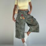 شلوار جین برمودا GALLERY DEPT کد 102380