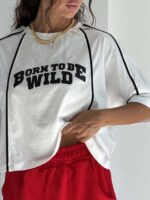 تیشرت نیم تنه WILD کد 180863 - تصویر 6