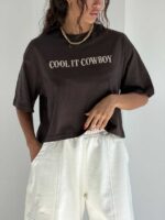 تیشرت نیم تنه COWBOY کد 180855 - تصویر 4