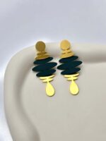 گوشواره طرحدار کد 310882 - تصویر 3