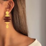 گوشواره طرحدار کد 310882