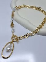 گردنبند قفل T تک کد 310879 - تصویر 2
