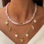 گردنبند رزینی آویز کد 310891