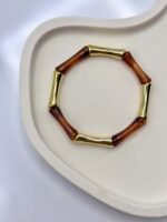 دستبند شیشه ای کد 310885 - تصویر 5
