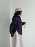 شومیز لینن برش دار کد 220748 - تصویر 22