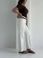 شلوار جین خال خالی RIMAS کد 102388 - تصویر 3
