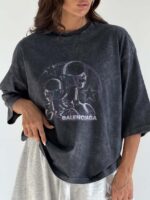 تیشرت سنگ شور BALENCIAGA کد 180877 - تصویر 7