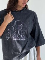 تیشرت سنگ شور BALENCIAGA کد 180877 - تصویر 8