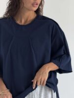 تیشرت ساده پیله ای کد 180888 - تصویر 3