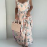 پیراهن گلی SUMMER کد 240181