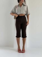 شلوار کاپری ZARA کد 102389 - تصویر 7