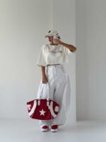 ست کراپ و شلوار CONTROL کد 161001 - تصویر 5